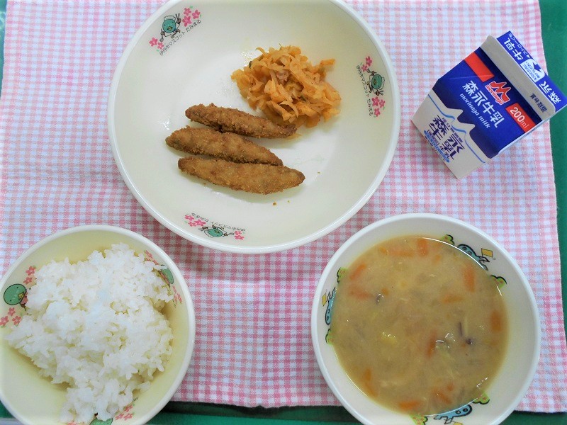 わかさぎのフライなど