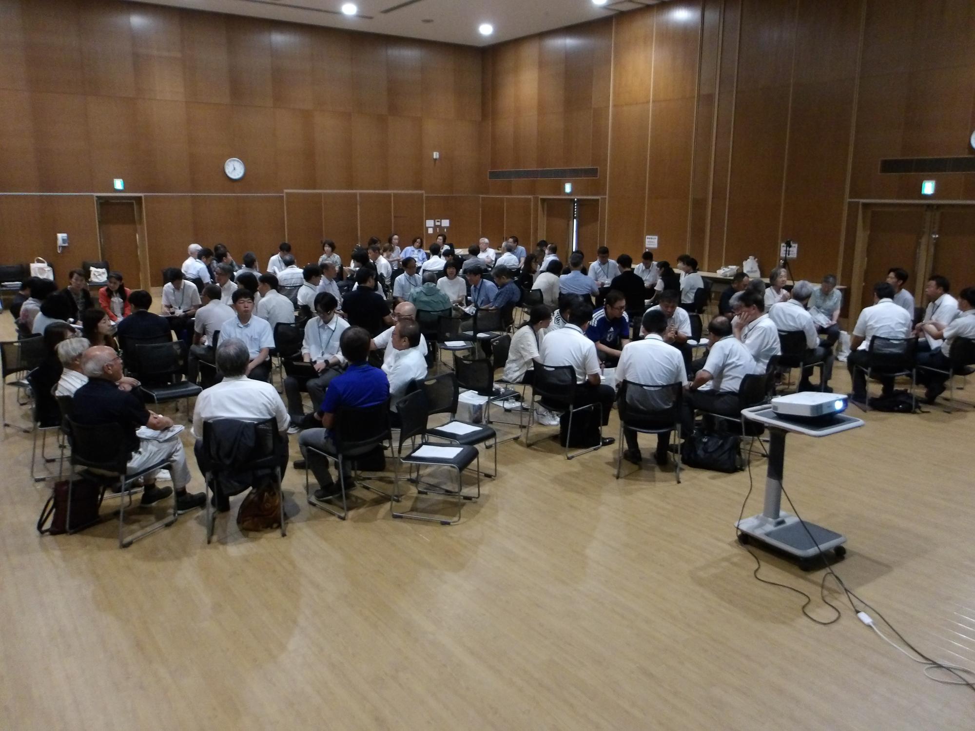 各グループの交流の様子です。