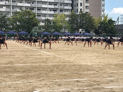 荒牧中学校の様子1