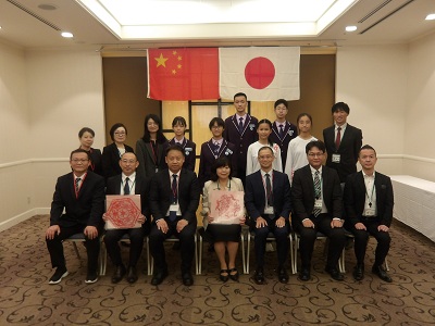 学生代表団の歓迎会