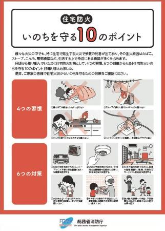 2住宅防火いのちを守る10のポイント