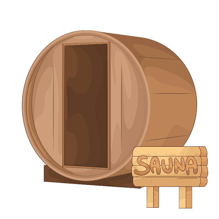 バレル型サウナ